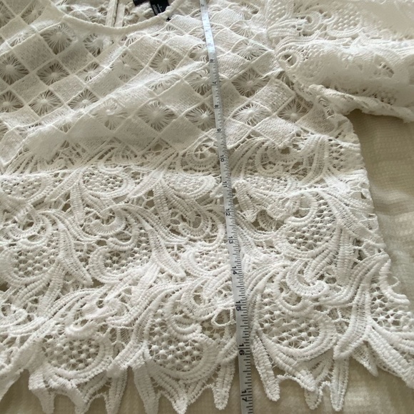 Forever 21 crochet crop top - Picture 5 of 6